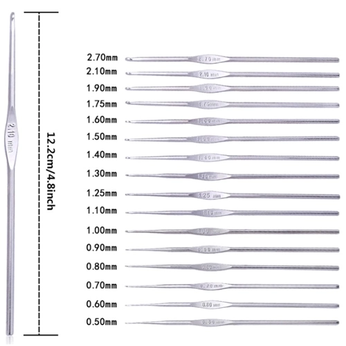 Raposo Laser - Agulhas de Croche Tulip