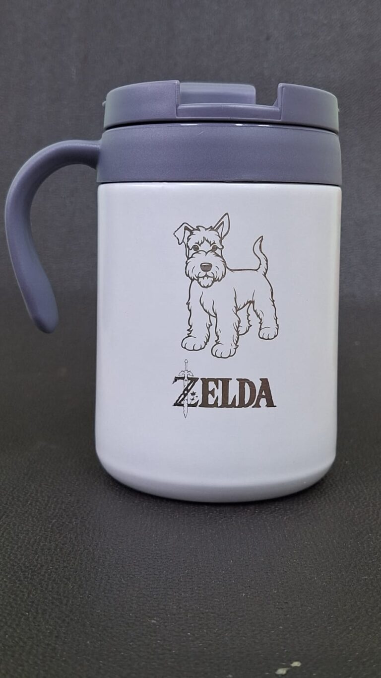 Raposo Laser - Gravação - Caneca - Zelda